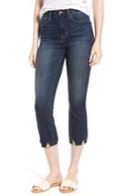 Women's Habitual Palo Double Bite Crop Jeans - Blue
