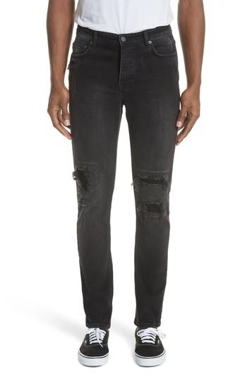 Men's Ksubi Chitch Boneyard Skinny Fit Jeans - Black