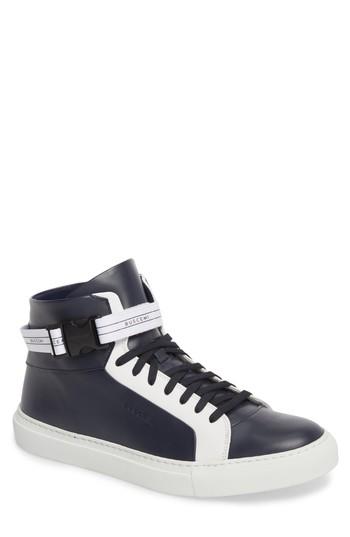 Men's Buscemi Ankle Strap High Top Sneaker Us / 41eu - Blue
