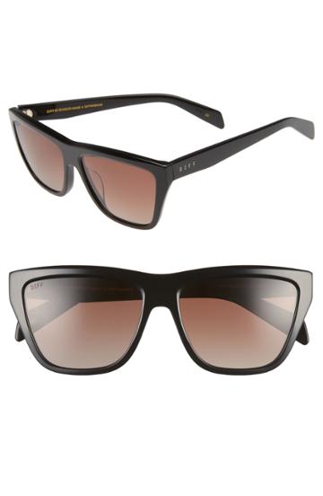 Women's Diff Harper 57mm Polarized Gradient Sunglasses -