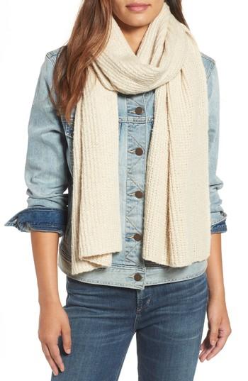 Women's Halogen Ribbed Muffler