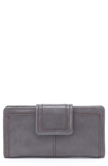 Women's Hobo Covet Leather Wallet - Grey