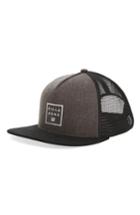 Men's Billabong Stacked Trucker Hat - Black