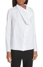 Women's Ji Oh Jay Asymmetrical Cotton Poplin Shirt