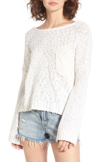 Women's Roxy Don't Think Twice Sweater - Ivory