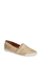 Women's Frye Melanie Whipstitch Slip-on Flat M - Beige