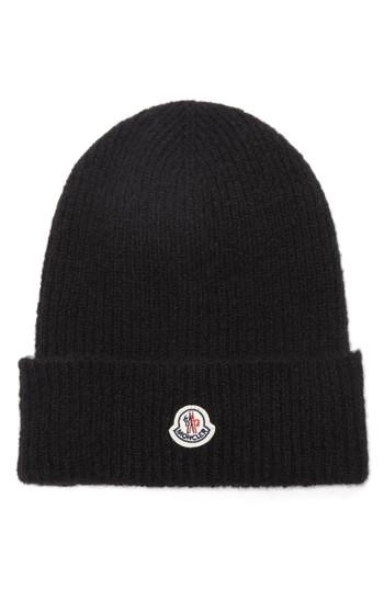 Women's Moncler Wool & Alpaca Blend Beanie -
