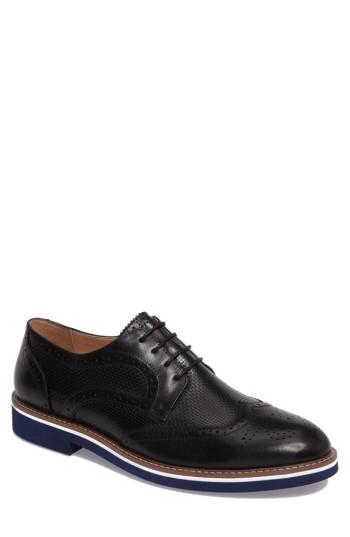 Men's English Laundry Northfields Spectator Shoe .5 M - Black