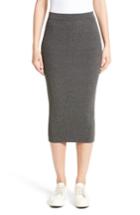 Women's Armani Jeans Rib Knit Midi Skirt