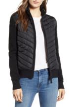 Women's Canada Goose Hybridge Quilted & Knit Jacket (2-4) - Black