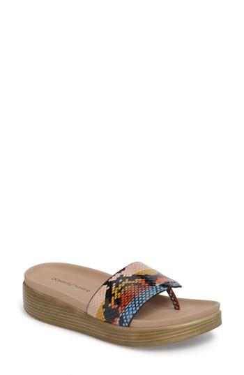 Women's Donald Pliner Fifi Slide Sandal M - Blue