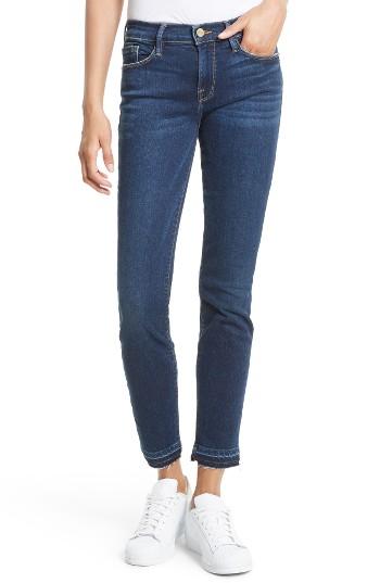 Women's Frame Le Skinny De Jeanne Cuffed Jeans - Blue