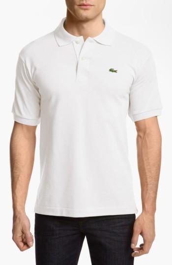 Men's Lacoste 'l1212' Pique Polo (l) - White