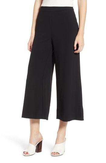 Women's Cupcakes And Cashmere Gisele Culotte Pants - Black