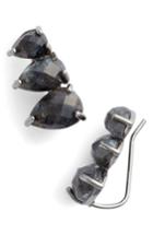 Women's Nakamol Design Three-stone Ear Crawlers