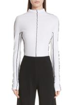 Women's Michael Michael Kors Side Tie Striped Top