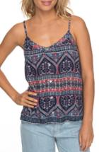 Women's Roxy Fantasy Earth Flowy Camisole - Blue
