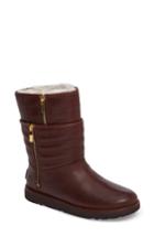 Women's Ugg Aviva Genuine Shearling Lined Boot M - Brown