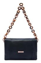 Ted Baker London Ipomoea Leather Shoulder Bag - Black