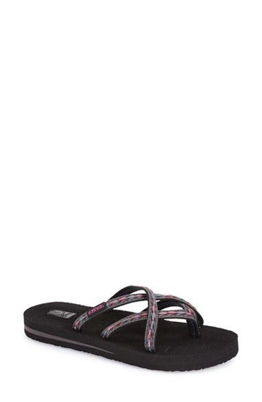 Women's Teva 'olowahu' Sandal M - Black