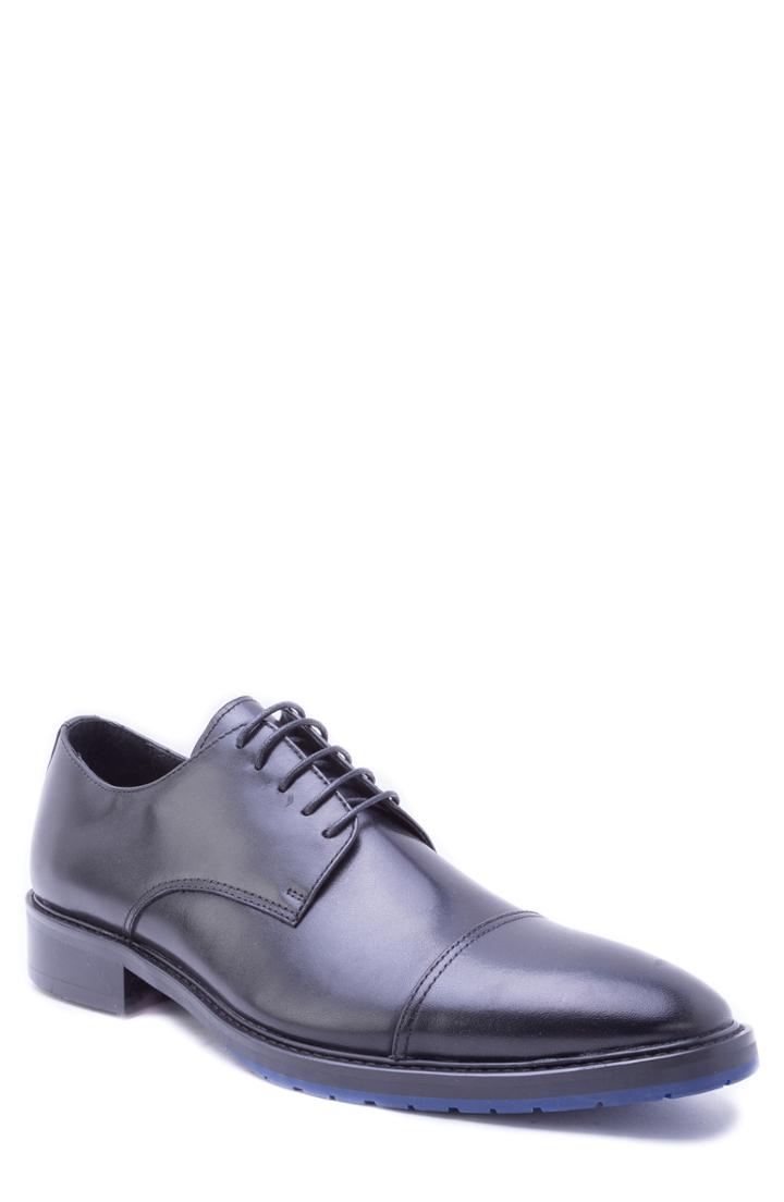 Men's Zanzara Welti Cap Toe Derby .5 M - Black