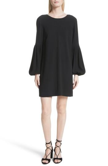 Women's Elizabeth And James Claudia Puff Sleeve Dress - Black