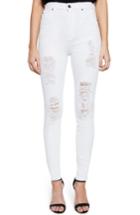 Women's Bardot Khloe Super High Ripped Jeans - White