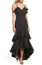 Women's Jarlo Mina Ruffle Gown - Black
