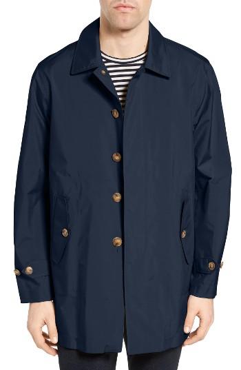 Men's Baracuta G10 Baratex Waterproof Rain Jacket - Blue