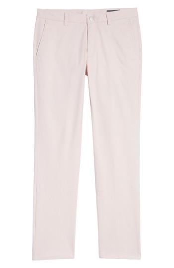 Men's Bonobos Tailored Fit Washed Stretch Cotton Chinos X 32 - Pink