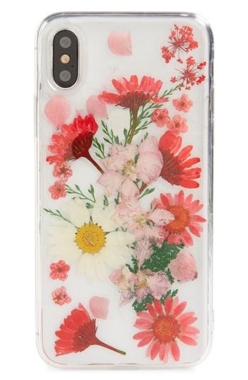 Recover Floral Iphone X Case - Pink
