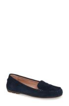 Women's Taryn Rose Karen Water Resistant Driving Loafer M - Blue