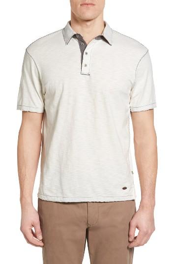 Men's True Grit Slub Jersey Polo - Ivory