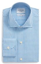 Men's Ledbury Prestwick Slim Fit Check Dress Shirt - Blue