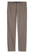 Men's Bonobos Weekday Warrior Flat Front Stretch Cotton Pants X 30 - Brown