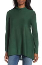 Women's Eileen Fisher Scrunch Turtleneck Sweater - Green