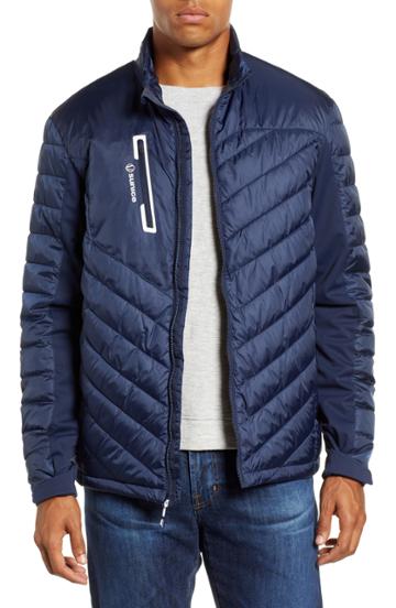 Men's Sunice Franz Thermal Featherless Stretch Jacket - Blue