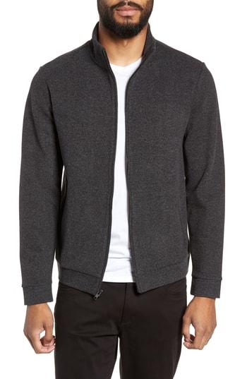 Men's Calibrate Marled Knit Jacket - Black