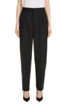 Women's Saint Laurent Wool Pants Us / 40 Fr - Black