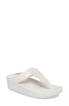 Women's Fitflop Rumba Sandal M - White