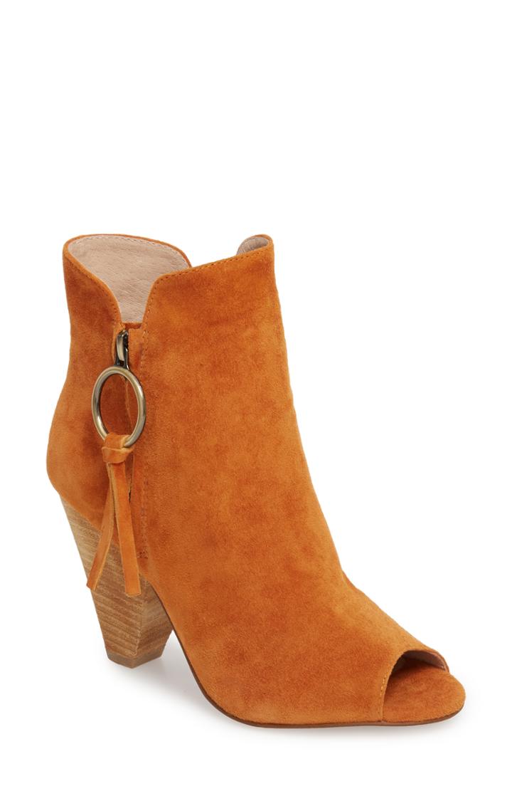Women's Kristin Cavallari Richmond Bootie .5 M - Orange