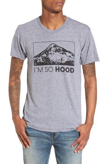 Men's Casual Industrees I'm So Hood T-shirt - Grey
