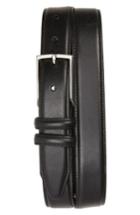 Men's Nordstrom Men's Shop Carter Leather Dress Belt - Black