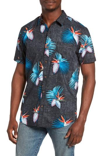 Men's Rip Curl Manzanillo Woven Shirt - Black