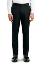 Men's Topman Skinny Fit Black Suit Trousers X 32 - Black