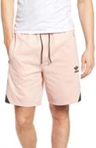 Men's Adidas Originals Woven Trim Jersey Shorts, Size - Pink