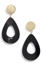 Women's Soko Open Teardrop Horn Earrings