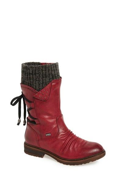 Women's Rieker Antistress Dominika 73 Water Resistant Boot Eu - Burgundy