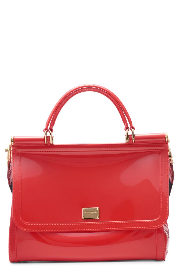 Dolce & Gabbana Medium Miss Sicily Pvc Satchel -