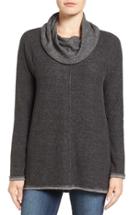 Women's Caslon Knit Cowl Neck Tunic, Size - Grey